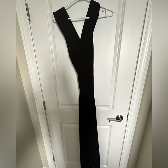 Black dressy pant jumpsuit size small - Picture 5 of 5